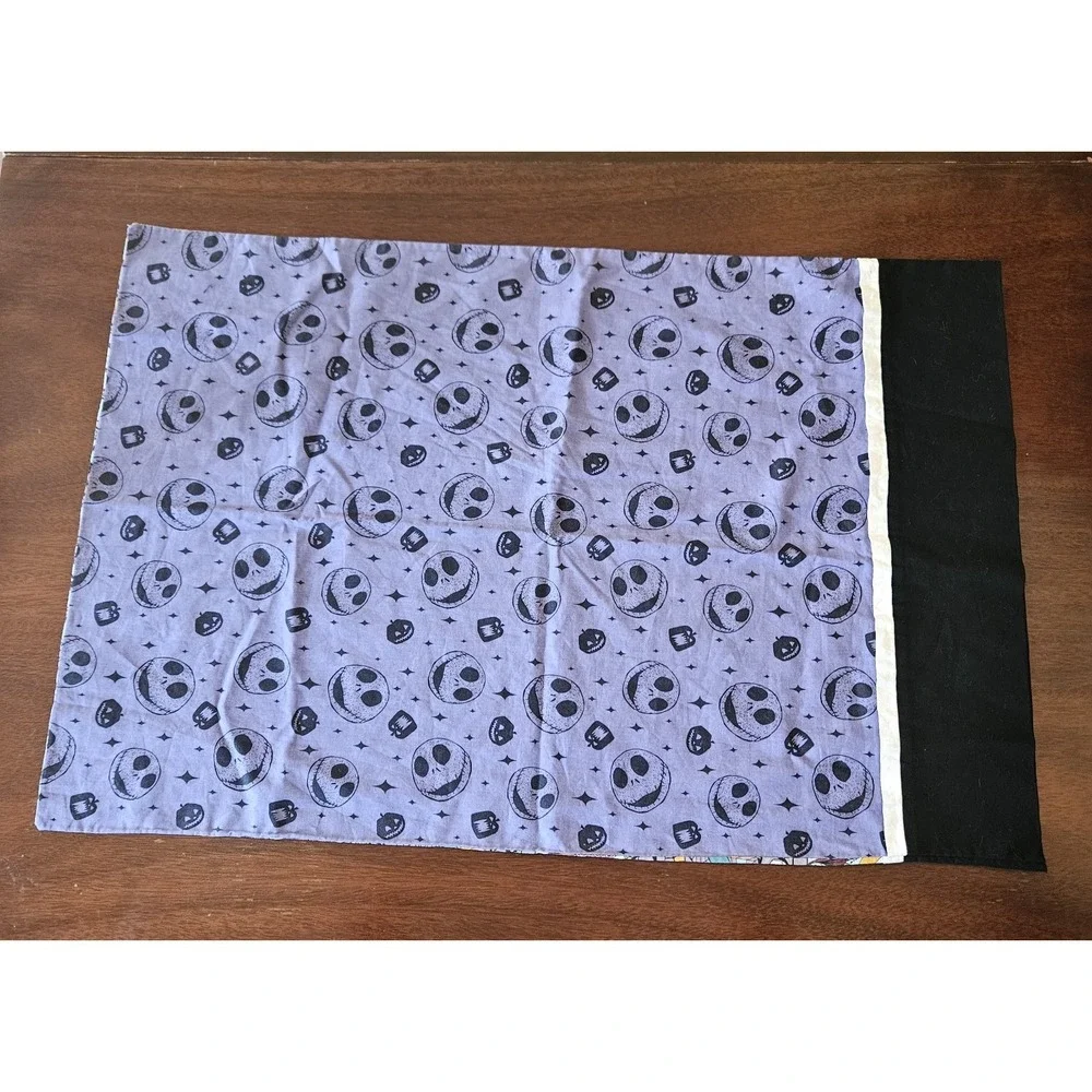 Disney Halloween Nightmare Before Christmas Standard Handcrafted Pillowcase